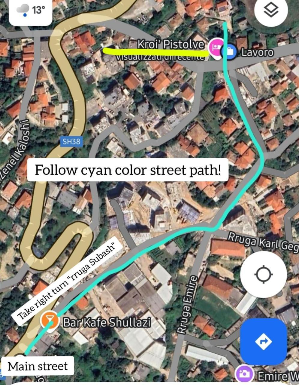 Kroi'Pistolve Krujë Exterior foto